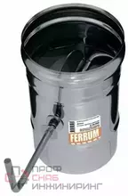 Шибер Ferrum DN150 толщина стали 0.8