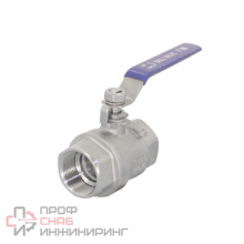 Кран шаровой Newkey муфтовый двусоставной нержавеющий (2PC)  AISI316 DN25 (1")  (CF8M)  PN64