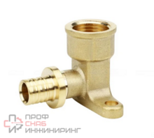 Угол VARMEGA Slide-fit латунный настенный ВР 16 x 1/2"