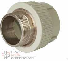 Муфта PPRC 50 x 1 1/2" НР под ключ 10135050 Valfex