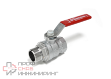 Кран шаровой полнопроходной, резьба внутренняя/наружная Ду50 Ру28 м/р рычаг Giacomini