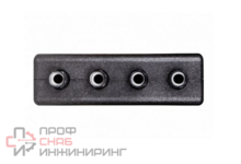 Распределительная гребенка Grundfos HEATMIX 1 1/2"х1 1/2", 3вых., сталь черная