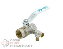 Кран Aquasfera шар лат спуск 1112 Ду25 Ру40 м/м полн рыч 1112-03