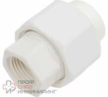 Муфта разъемная РосТурПласт ВР 20х1/2 белый RTP