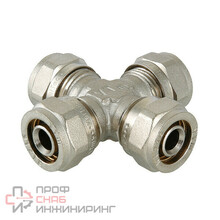 Фитинг обжимной Valtec VTM.341.N.202020 – крестовина