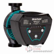 Насос циркуляционный SHINHOO MEGA 25-8 230V резьбовой