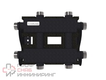 Модульный коллектор Gidruss MK-60-4D.EPP (до 60 кВт, магистраль G 1″, 3+1 контура G 1″, EPP)