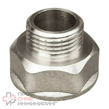 Переходник латунный с никелевым покрытием Ду15х10 м/р VALFEX VF.592.N.012.038