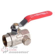 Кран шаровой Kromwell Grand c дренажём 1/2" ВР-ВР ручка - усиленный рычаг