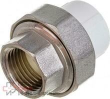 Муфта VALFEX PPR комб.разъём (американка) ВР 20х1/2" (25/200)