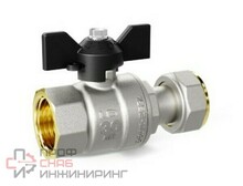 Кран шаровой LD Pride с накидной гайкой под котел 47.346.20