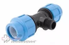 Тройник Джилекс комб. 40х1"Пх40