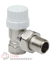 Термостатический клапан Sanext RV1 угловой Ду15, НР-ВР 1/2"