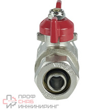 Кран шаровой обжимной VALFEX 16х16 никель
