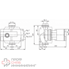 Насос WILO STRATOS 25/1-6 PN6/10