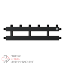 Коллектор на 3 (4) отопительных контура Royal Thermo в комплекте с кронштейнами, 150 кВт