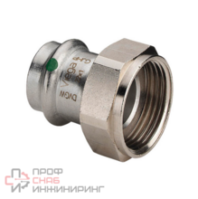 Переход BP 22х1/2" Sanpress Inox с SC-Contur, нерж.сталь Viega