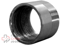 Ниппель приварной нержавеющий, AISI316 DN15 (1/2")  (CF8M)  PN16