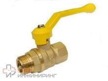 Кран шаровый ГАЗ 11Б27п Ду25 г/ш рыч. газ ГАЛЛОП