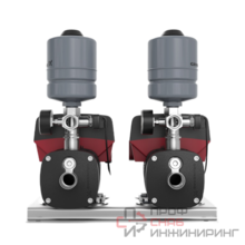 Насосная станция Grundfos CMBE TWIN 3-62 1x230 50/60 Hz Schuko