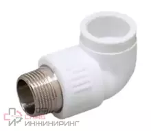 Угол Fusitek 90° комбинированный НР 4502FP