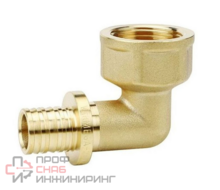 Угол VARMEGA Slide-fit 90 гр., с внутренней резьбой, 25x1", аксиальный, VM51517