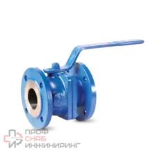 Шаровой кран чугунный ф/ф полнопроходной FAF 1100 с рукояткой 1100015