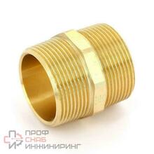 Ниппель НН 1 1/4", бронза, равнопроходной Viega