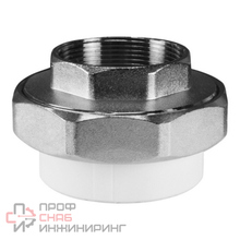 Муфта VALFEX PP-R бел комб разъем Дн40х1 1/2" ВР