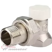 Вентиль запорный угловой 1/2" STOUT