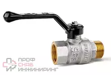 Кран шаровой латунь LD PRIDE ВР/НР ручка Ду50 Ру25 11б27п1