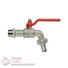 Кран садовый шаровой Itap Н 1' со штуцером ручка