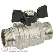 Кран Bugatti НН 1/2' бабочка OREGON серия 327 полный проход