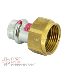 Муфта НГ 15x3/4" с накидной гайкой Prestabo SC-Contur
