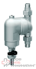 Фильтр FAR 100 мкм под манометр Max: 95 °C 25 бар поворотное соединение 3/4" НР