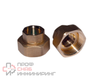 Винтовое соединение ImpPumps Messing R 1 1/4", бронза