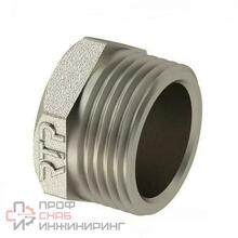 Заглушка РосТурПласт латунь Ду15 НР никель