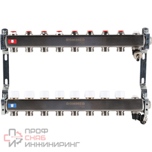 Коллектор из нержавеющей стали ROMMER RMS-3201 8 выходов