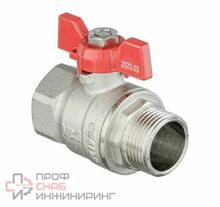 Кран шаровый ВН 3/4 бабочка VALOGIN