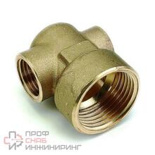 Тройник 3/4"ВР под воздухоотводчик 3/8" и дренаж 1/2" Comap