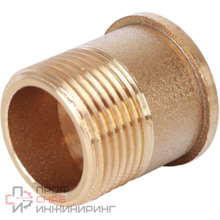 Штуцер STOUT с накидной гайкой под плоскую прокладку G3/4M-G1N