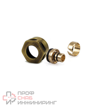 Фитинг SR Rubinetterie для многослойной трубы Ø 11,5/12-16 x 24/19 цвет бронза