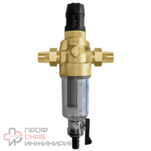 Фильтр сетчатый резьб. 1", PN16, BWT Protector mini C/R HWS, латунь, с редуктором давления