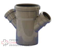 Крестовина ПП 50х50х50 45гр. Политэк