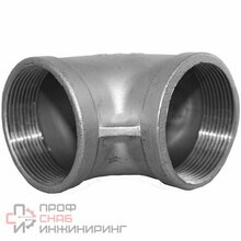 Отвод резьбовой вр/вр нержавеющий Newkey, AISI304 DN10 (3/8")  (CF8)  PN16