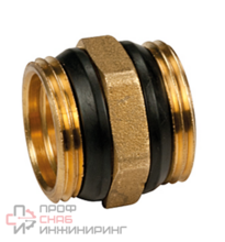 Ниппель 1", нехромированный, с герметичной прокладкой Giacomini