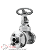 Клапан запорный фланцевый МЗТА 15с65нж PN 16 DN 40