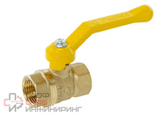 Кран шаровой для газа Галлоп СТАНДАРТ мод. 220 DN-15 ВВ PN40, рычаг