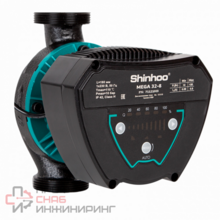 Насос циркуляционный SHINHOO MEGA 32-12 230V резьбовой
