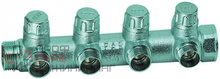 Запорный коллектор FAR 3/4" 4 отвода М24х19